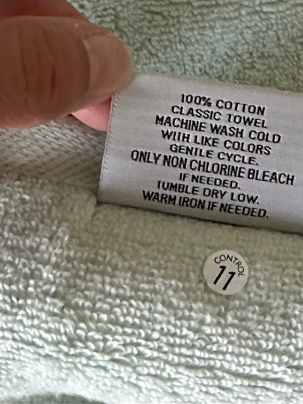 Quince Light Mint Hand Towels - Soft Plush Set
